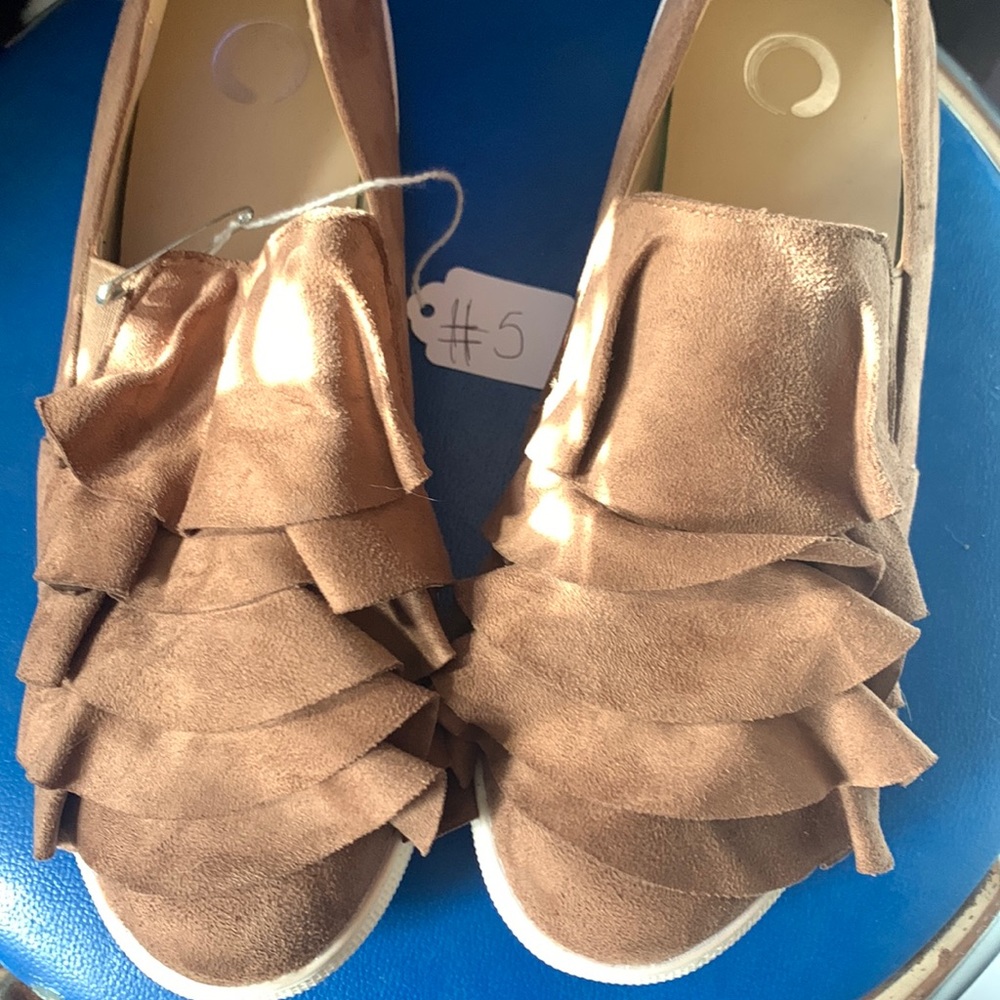 Brown suede Womans shoes